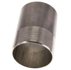 90 mm (3-1/2'') y 88,9 mm (3'') Acero inoxidable 1.4571 Extremo para soldar de boquilla de manguera 120 mm