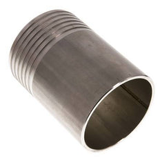 90 mm (3-1/2'') y 88,9 mm (3'') Acero inoxidable 1.4571 Extremo para soldar de boquilla de manguera 120 mm