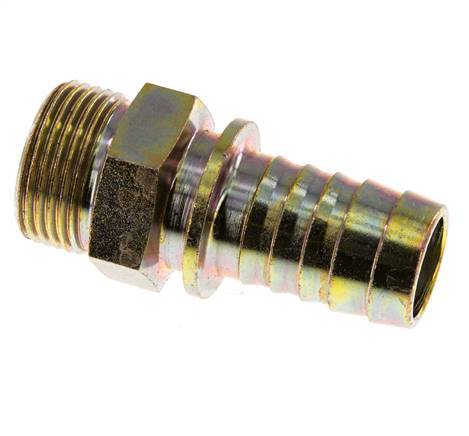 Collarines de seguridad de 25 mm (1'') y G1'' de acero con rosca macho para manguera