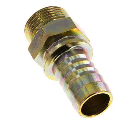 Collarines de seguridad de 25 mm (1'') y G1'' de acero con rosca macho para manguera