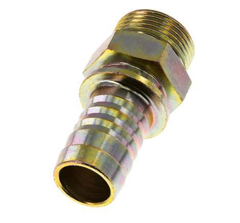 Collarines de seguridad de 25 mm (1'') y G1'' de acero con rosca macho para manguera