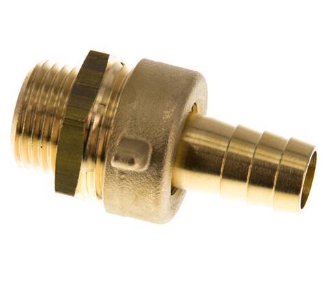 Boquilla de latón de 13 mm (1/2'') y G1/2'' Macho con junta cónica Tuerca de mariposa de NBR