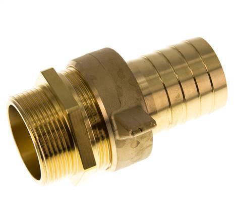 38 mm (1-1/2'') y G1-1/2'' Lengüeta de latón machoSellado cónico Tuerca de mariposa NBR