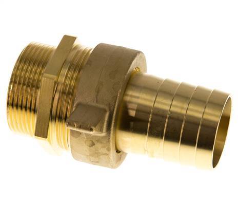 38 mm (1-1/2'') y G1-1/2'' Lengüeta de latón machoSellado cónico Tuerca de mariposa NBR
