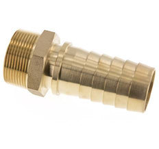 38x54 mm y R1-1/2'' Pilar de latón para manguera con rosca macho DIN EN 14423