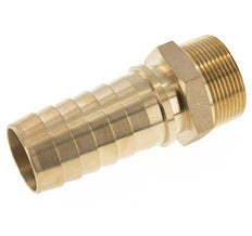 38x54 mm y R1-1/2'' Pilar de latón para manguera con rosca macho DIN EN 14423