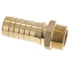 38x54 mm y R1-1/2'' Pilar de latón para manguera con rosca macho DIN EN 14423