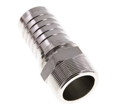 Pilar de manguera de acero inoxidable 1.4301 de 50x68 mm y R2'' con rosca macho DIN EN 14423