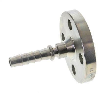 13x25 mm zink plated Steel Hose Pillar with Flange PN 10/16/25/40 DIN EN 14423 / DIN 2826