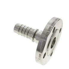 25x40 mm zink plated Steel Hose Pillar with Flange PN 10/16/25/40 DIN EN 14423 / DIN 2826