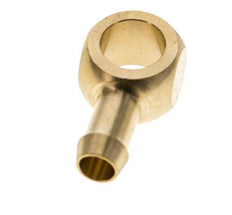 Racor banjo de latón de 9 mm (3/8'') y G1/4'' con lengüeta para manguera [2 piezas]