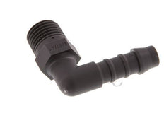 Codo de manguera de 8 mm (5/16'') y R1/4'' PA 6 con rosca macho [10 piezas]