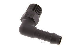 Codo de manguera de 8 mm (5/16'') y R1/4'' PA 6 con rosca macho [10 piezas]