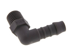 Codo para manguera de 9 mm (3/8'') y R1/4'' PA 6 con rosca macho [10 piezas]