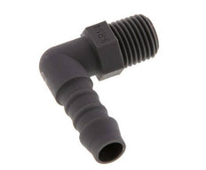 Codo para manguera de 9 mm (3/8'') y R1/4'' PA 6 con rosca macho [10 piezas]