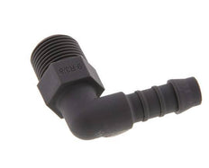 Codo para manguera de 9 mm (3/8'') y R3/8'' PA 6 con rosca macho [10 piezas]