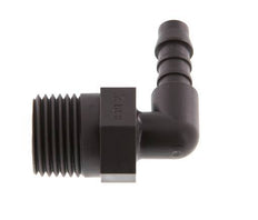 Codo de manguera de 8 mm (5/16'') y R1/2'' PA 6 con rosca macho [5 piezas]
