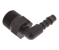 Codo de manguera de 8 mm (5/16'') y R1/2'' PA 6 con rosca macho [5 piezas]