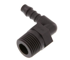Codo de manguera de 8 mm (5/16'') y R1/2'' PA 6 con rosca macho [5 piezas]