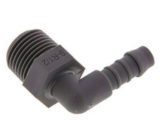 Codo para manguera de 9 mm (3/8'') y R1/2'' PA 6 con rosca macho [5 piezas]