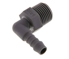 Codo para manguera de 9 mm (3/8'') y R1/2'' PA 6 con rosca macho [5 piezas]