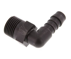Codo de manguera de 12 mm y R1/2'' PA 6 con rosca macho [5 piezas]