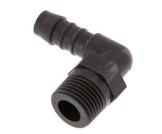Codo de manguera de 12 mm y R1/2'' PA 6 con rosca macho [5 piezas]