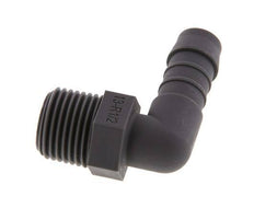Codo de manguera de 13 mm (1/2'') y R1/2'' PA 6 con rosca macho [5 piezas]