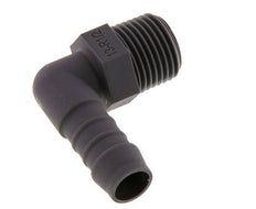 Codo de manguera de 13 mm (1/2'') y R1/2'' PA 6 con rosca macho [5 piezas]