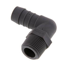 Codo de manguera de 19 mm (3/4'') y R3/4'' PA 6 con rosca macho [2 piezas]