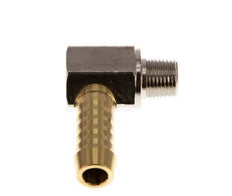 Codo de latón de 9 mm (3/8'') y R1/8'' con rosca macho [2 piezas]
