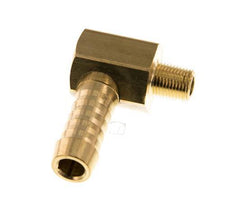 Codo de latón de 9 mm (3/8'') y M8x0,75 (cónico) con rosca macho [2 piezas]