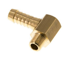 Codo de latón de 9 mm (3/8'') y M10x1 (cónico) con rosca macho [2 piezas]