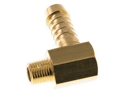 Codo de latón de 9 mm (3/8'') y M10x1 (cónico) con rosca macho [2 piezas]