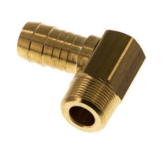 Codo de latón de 19 mm (3/4'') y M24x1,5 (cónico) con rosca macho