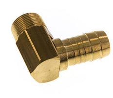 Codo de latón de 19 mm (3/4'') y M24x1,5 (cónico) con rosca macho