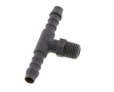 Boquilla para manguera de 6 mm (1/4'') y R1/8'' PA 6 con rosca macho [10 piezas]