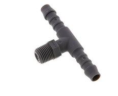 Boquilla para manguera de 6 mm (1/4'') y R1/8'' PA 6 con rosca macho [10 piezas]
