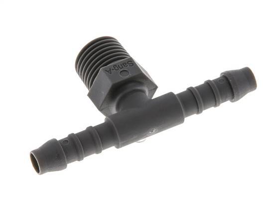 Boquilla de manguera de 6 mm (1/4'') y R1/4'' PA 6 con rosca macho [10 piezas]