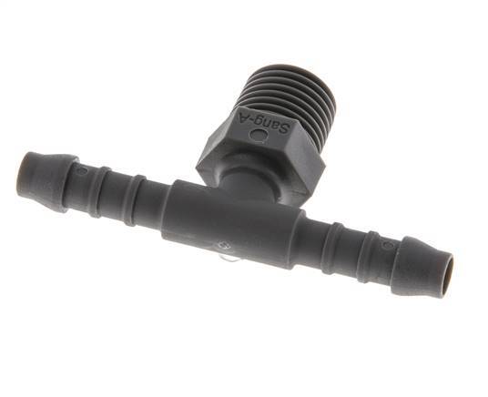 Boquilla de manguera de 6 mm (1/4'') y R1/4'' PA 6 con rosca macho [10 piezas]