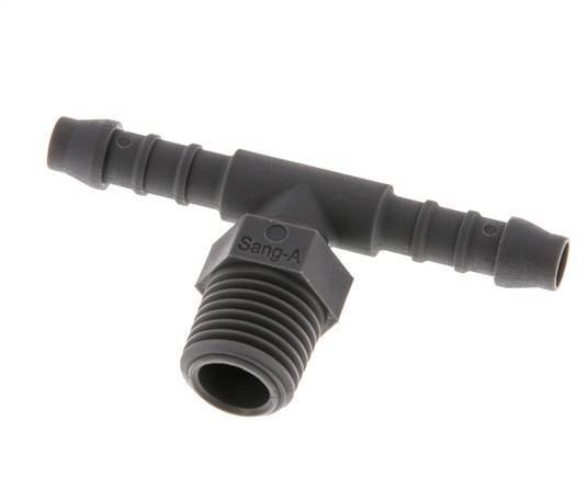 Boquilla de manguera de 6 mm (1/4'') y R1/4'' PA 6 con rosca macho [10 piezas]