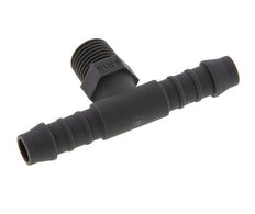 Boquilla para manguera de 9 mm (3/8'') y R1/4'' PA 6 con rosca macho [10 piezas]