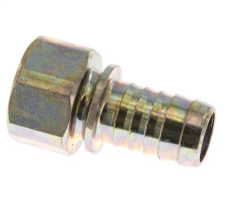 Collarines de seguridad para manguera hembra de 25 mm (1'') y G1'' chapados en zinc