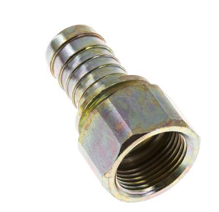 Collarines de seguridad para manguera hembra de 25 mm (1'') y G1'' chapados en zinc
