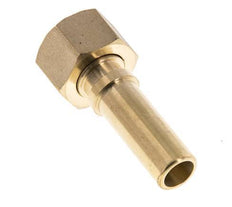 13 mm (1/2'') y G1/2'' Tuerca de racor de latón para manguera Junta plana Poliuretano Collares de seguridad EN 14420-5 (DIN 2817)