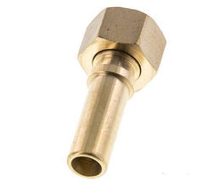 13 mm (1/2'') y G1/2'' Tuerca de racor de latón para manguera Junta plana Poliuretano Collares de seguridad EN 14420-5 (DIN 2817)