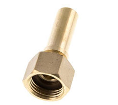 13 mm (1/2'') y G1/2'' Tuerca de racor de latón para manguera Junta plana Poliuretano Collares de seguridad EN 14420-5 (DIN 2817)