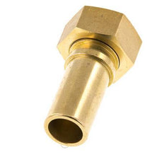 19 mm (3/4'') y G3/4'' Tuerca de racor de latón para manguera Junta plana Poliuretano Collares de seguridad EN 14420-5 (DIN 2817)