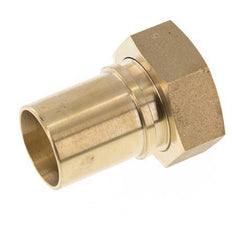 32 mm (1-1/4'') y G1-1/4'' Tuerca de racor de latón para manguera Junta plana Poliuretano Collares de seguridad EN 14420-5 (DIN 2817)