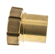 75 mm (3'') y G3'' Tuerca de racor de latón para manguera Junta plana Poliuretano Collares de seguridad EN 14420-5 (DIN 2817)